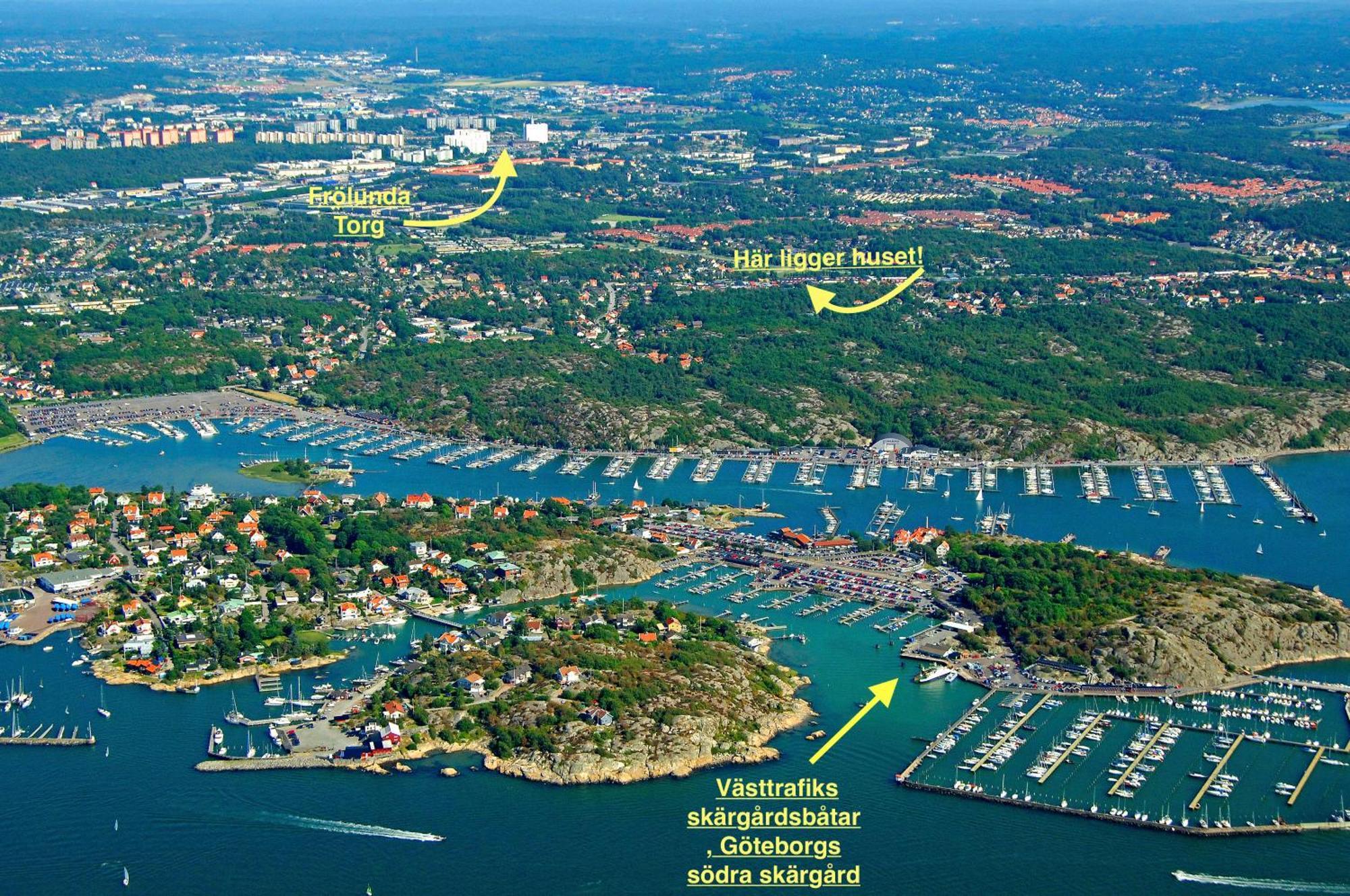 Mysigt Attefallshus Med Naerhet Till Stad Och Hav Göteborg Zewnętrze zdjęcie